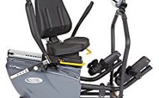 recumbent elliptical exercise machine