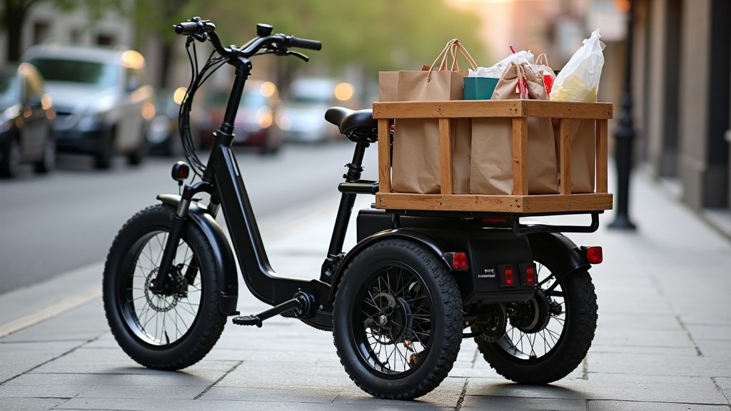 Electric Trike for Adults 960W Peak, 36V 15AH Battery Ebike